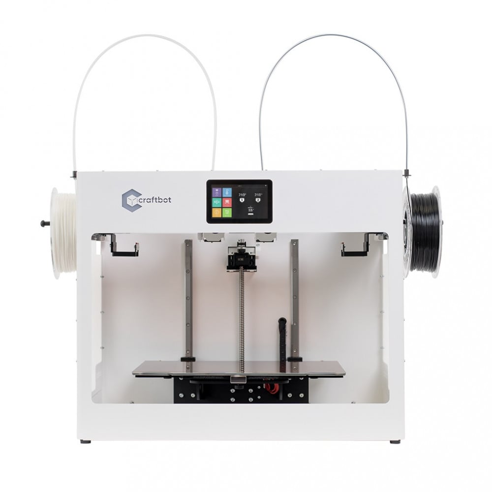 CraftBot Flow IDEX 3D printer with inependent dualextruder